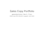 write sales copy that converts fast